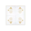 Napkins Holy Baptism, 33x33cm, Gold (1 pkt / 20 pc.)