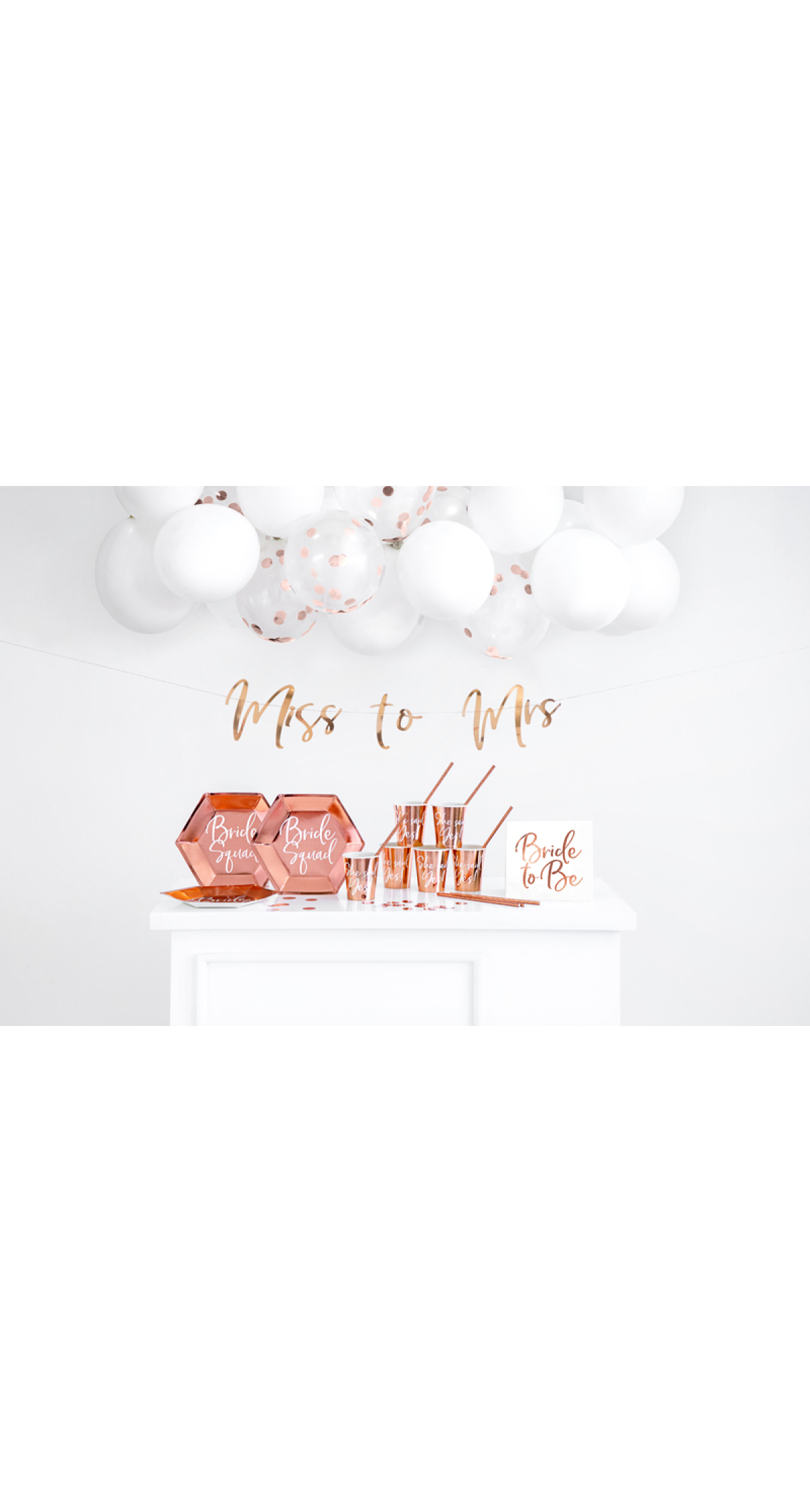 Napkins Bride To Be, Rose Gold,  33x33cm (1 pkt / 20 pc.)