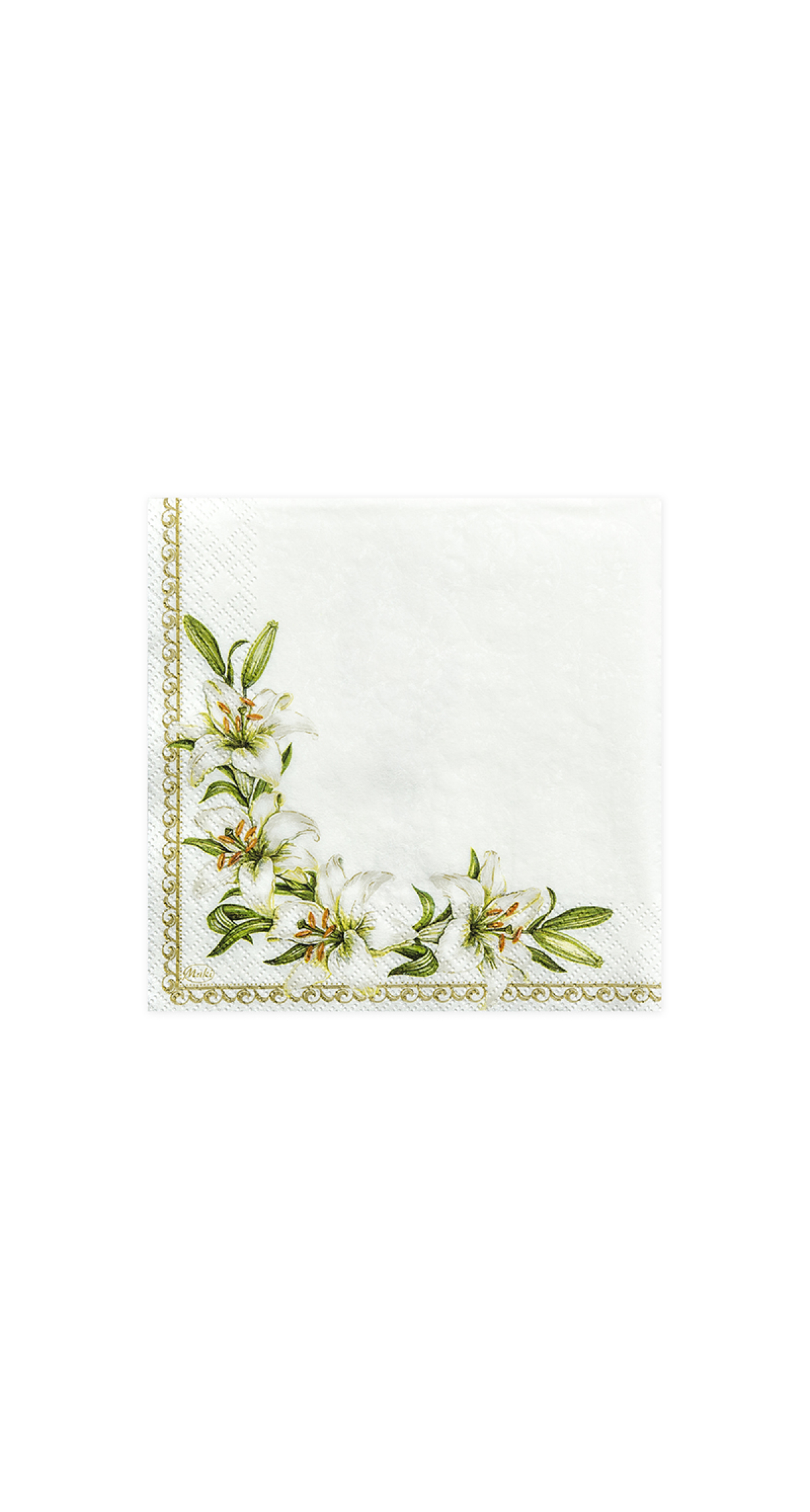 Napkins Chalice, White, 33x33cm (1pkt / 20pc)