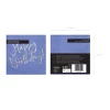 Napkins Happy Birthday, Navy Blue, 33x33cm (1pkt / 20pc)