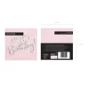 Napkins Happy Birthday, Light Powder Pink, 33x33cm (1pkt / 20pc)