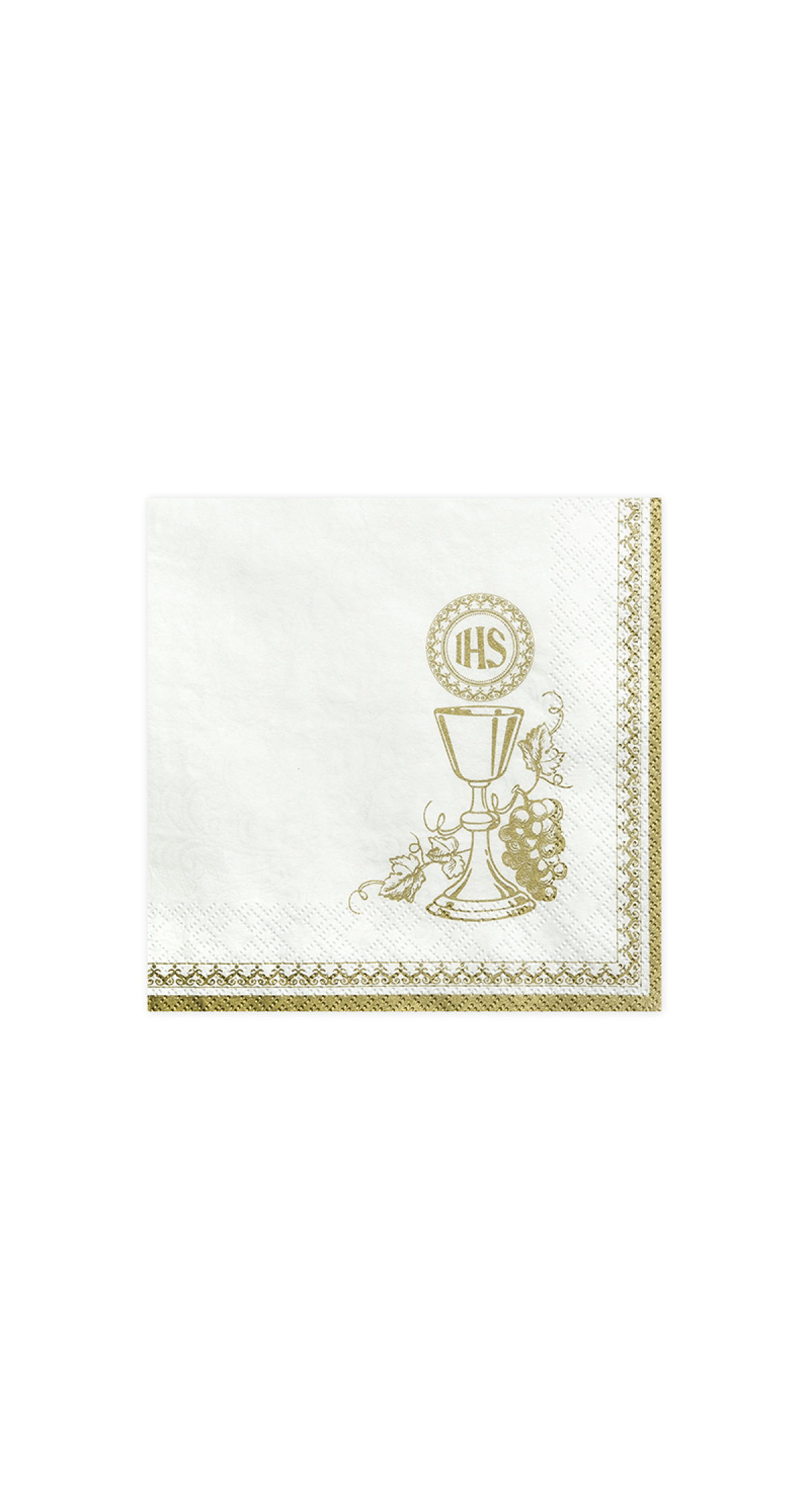 Napkins Chalice, White, 33x33cm (1pkt / 20pc)
