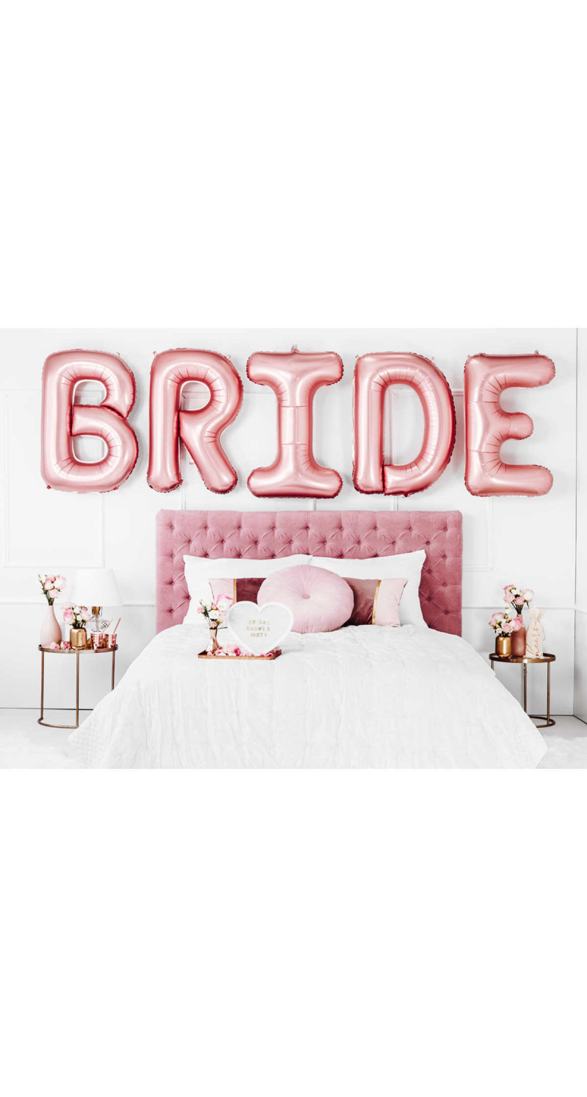 Sash Team Bride, White, 75cm