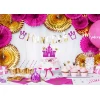 Paper Plates Star, Gold, 18cm (1 pkt / 6 pc.)