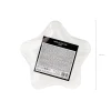 Paper Plates Star, Gold, 18cm (1 pkt / 6 pc.)