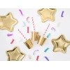 Paper Plates Star, Gold, 23cm (1 pkt / 6 pc.)