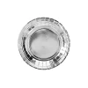 Plates, Silver, 18cm (1pkt / 6pc)