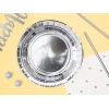 Plates, Silver, 18cm (1pkt / 6pc)