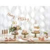 Round Paper Plates, Rose Gold, 18cm (1 pkt / 6 pc.)