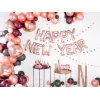 Round Paper Plates, Rose Gold, 18cm (1 pkt / 6 pc.)
