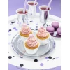Round Plates, Silver, 23cm (1pkt / 6pc)