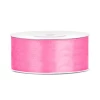 Satin Ribbon, Pink, 25mm (Sold Per Metre)