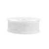 Chiffon Ribbon, White, 25mm (Sold Per Metre)