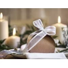 Chiffon Ribbon, White, 25mm (Sold Per Metre)
