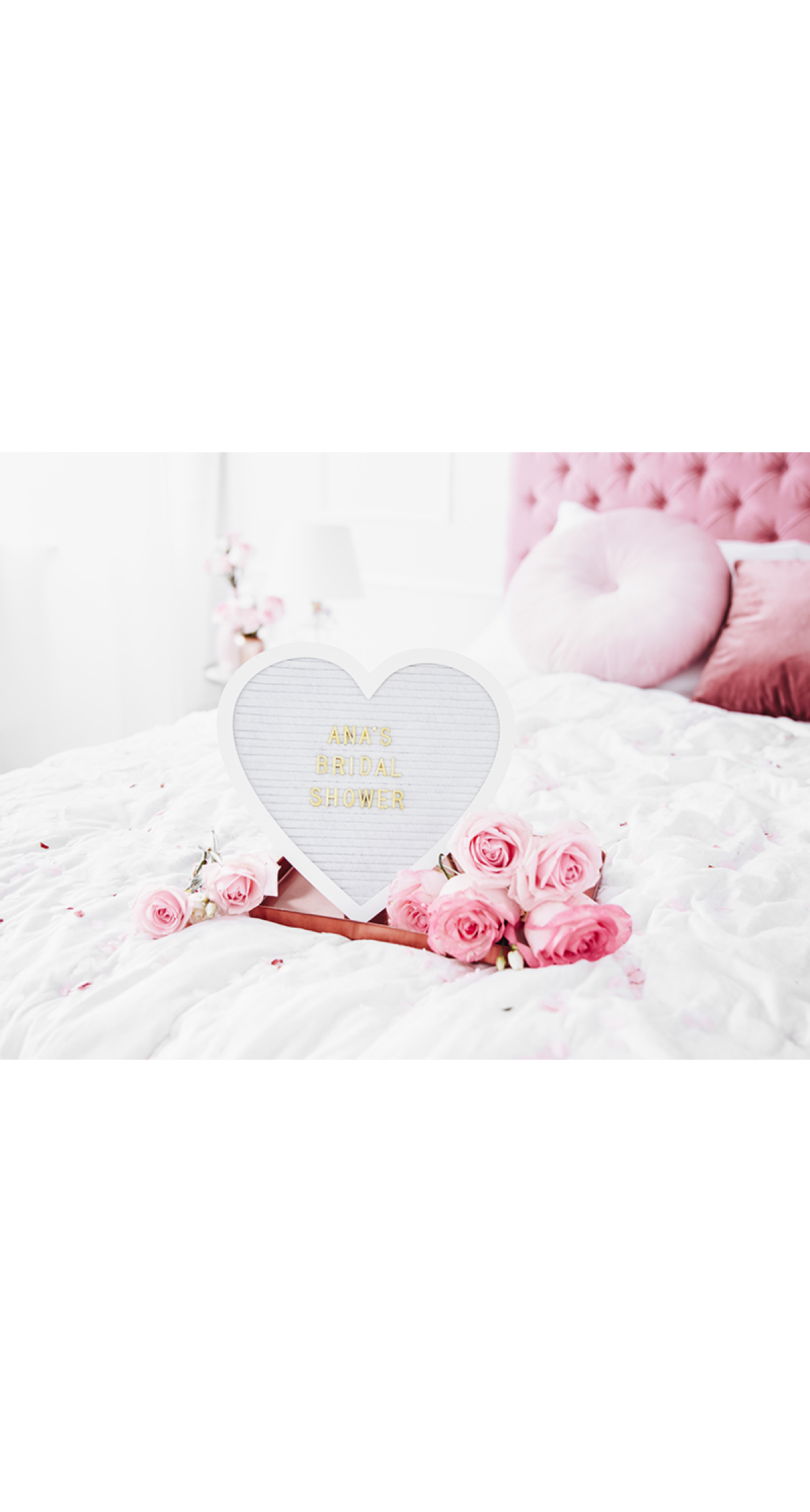 Letter Board Heart, Mix, 31x29cm