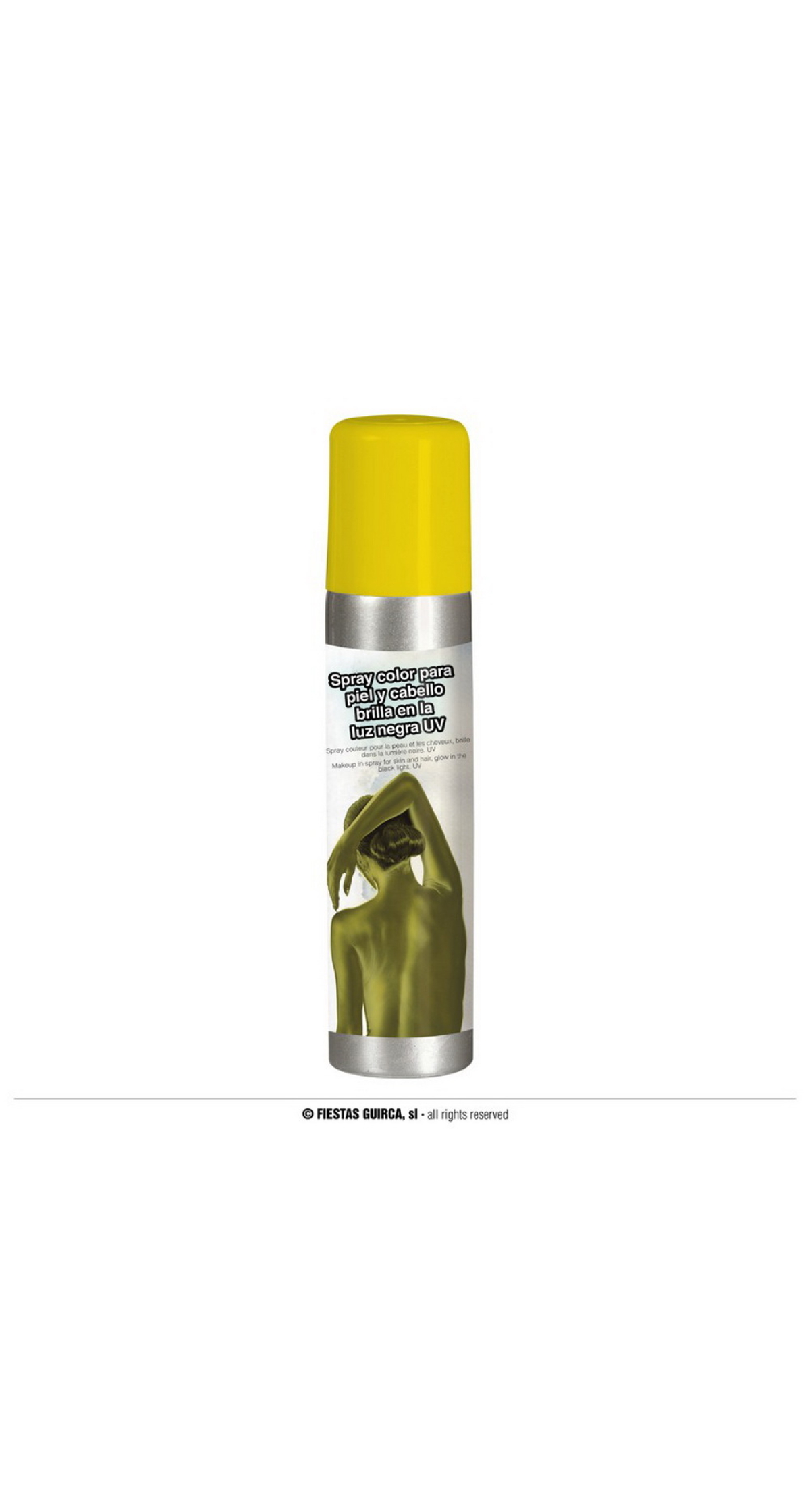 Hair, Face & Body Spray 100ml - Yellow
