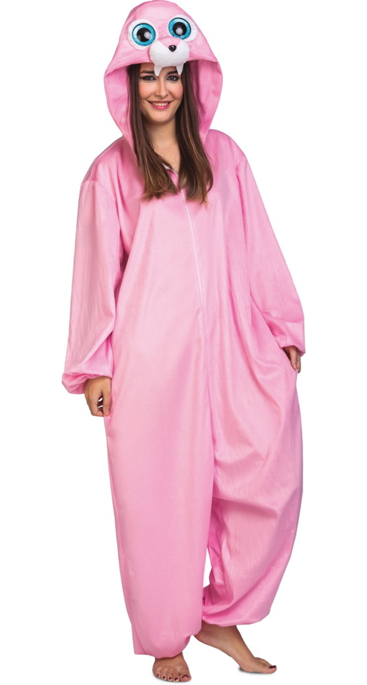 Cool Big Eyes Pink Walrus  - Age 10 to 12 Years