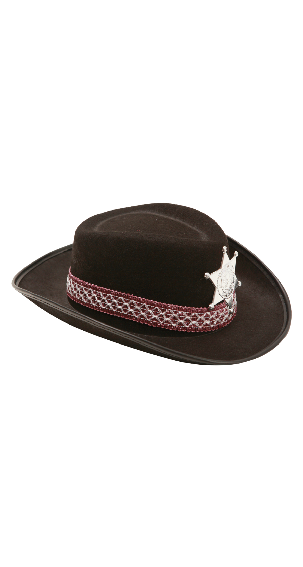 Black Cowboy Hat - 58cm