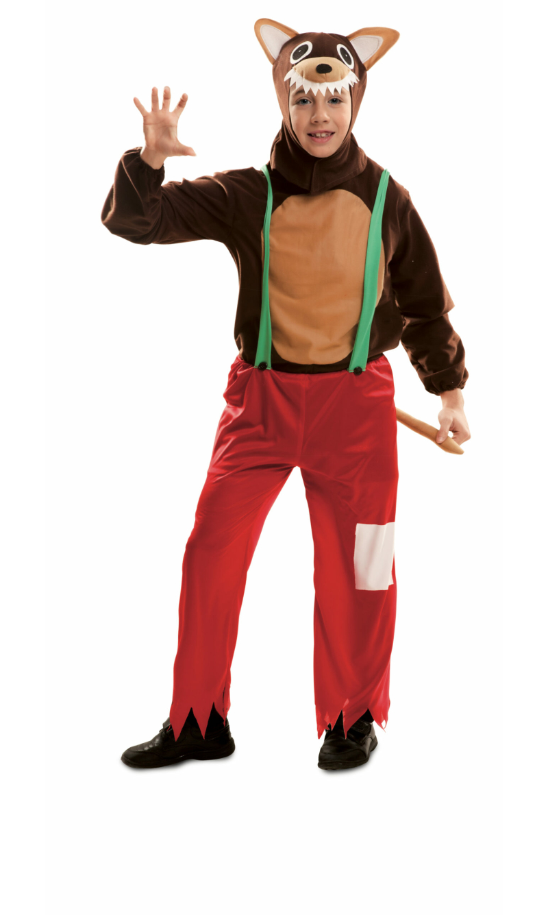 Big Bad Wolf Costume - Age 5 to 6 Years