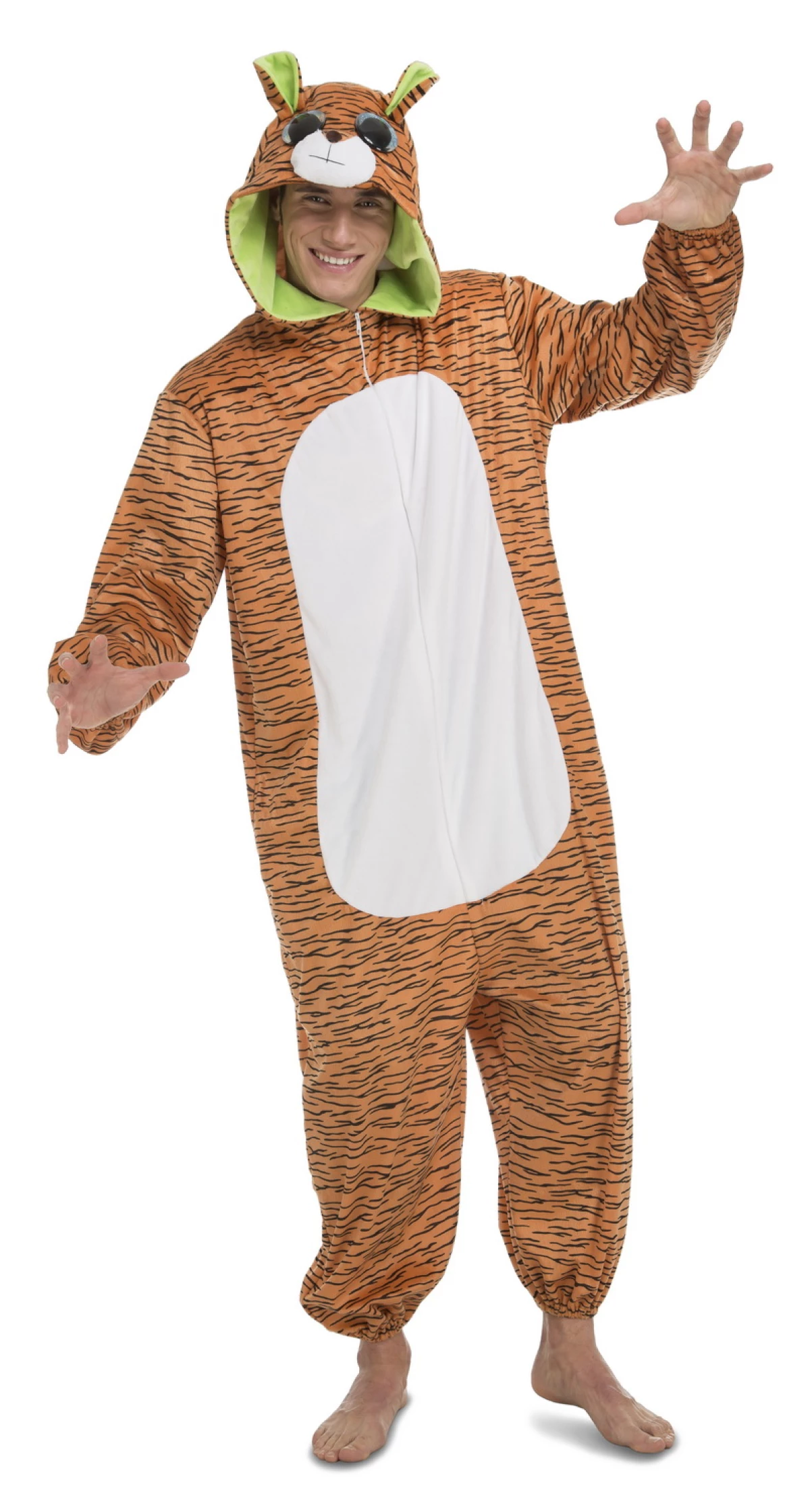 Cool Big Eyes Tiger - Adult Size Small