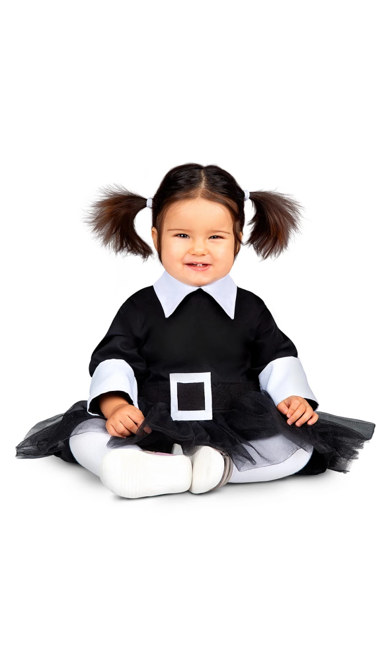 Baby Wednesday Addmas Costume - Age 12 to 24 Months