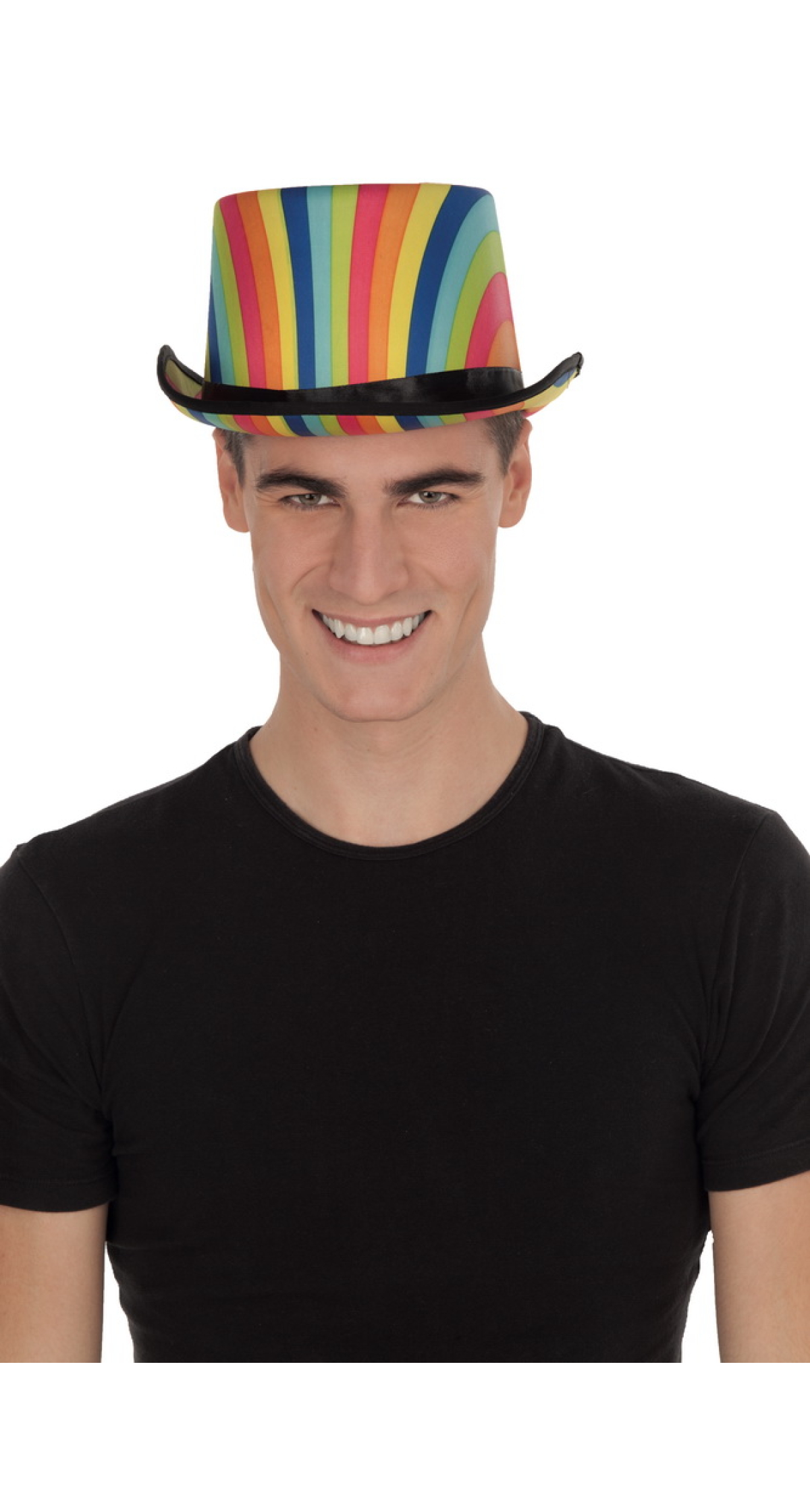 Rainbow Top Hat - 58cm