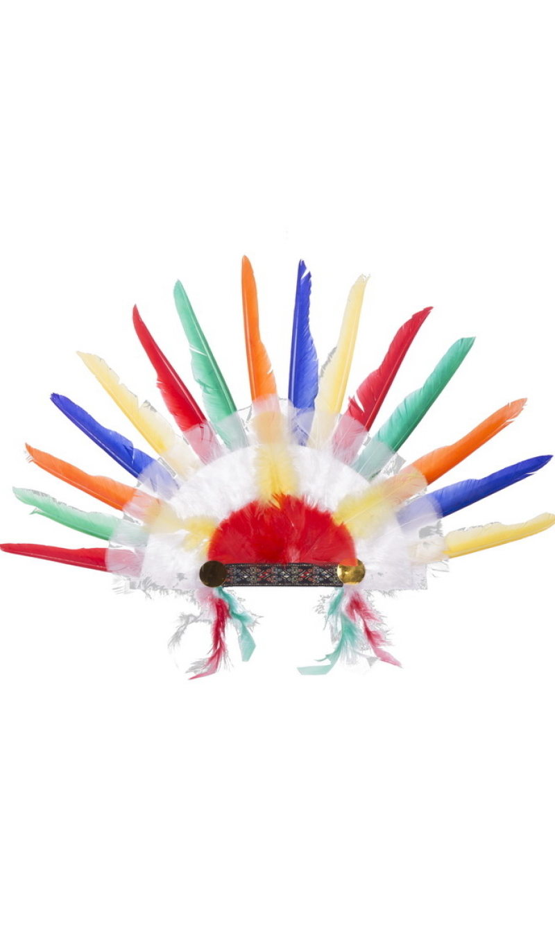 Native American Indian Headdress - 58 x 38cm