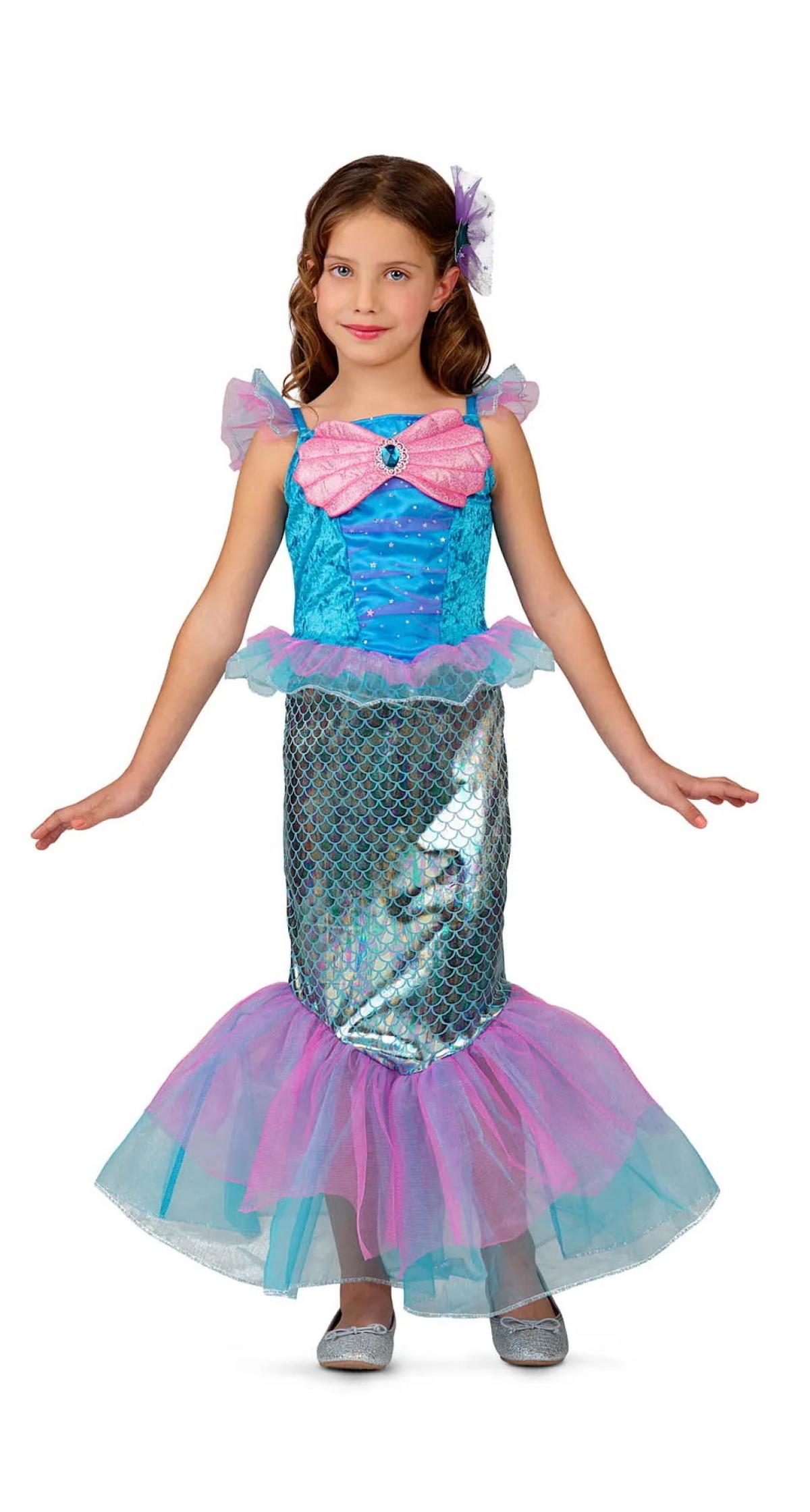 Mermaid Beauty Costume - Age 7 to 9 Years