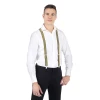 Golden Sparkly Suspenders - One Size