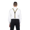 Golden Sparkly Suspenders - One Size
