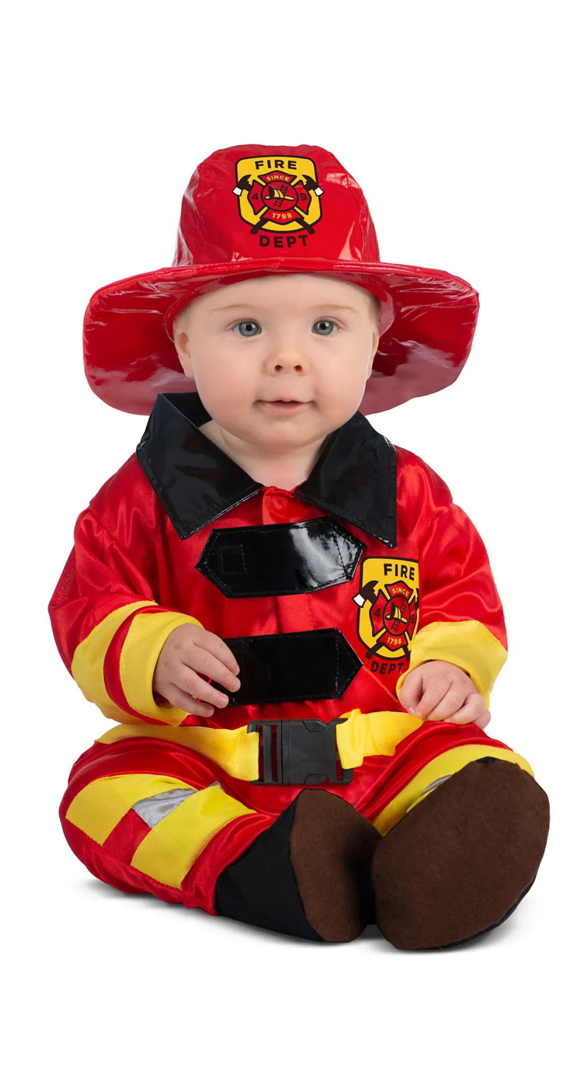 Baby Fireman Costume - Age 7 to 12 Months
