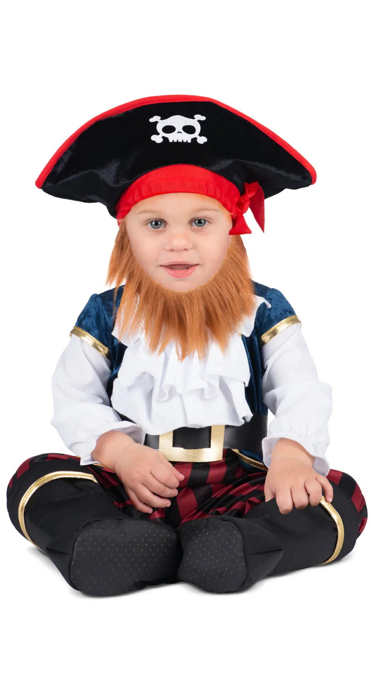 Little Pirate Captain Costume - Age 12 to 24 Months