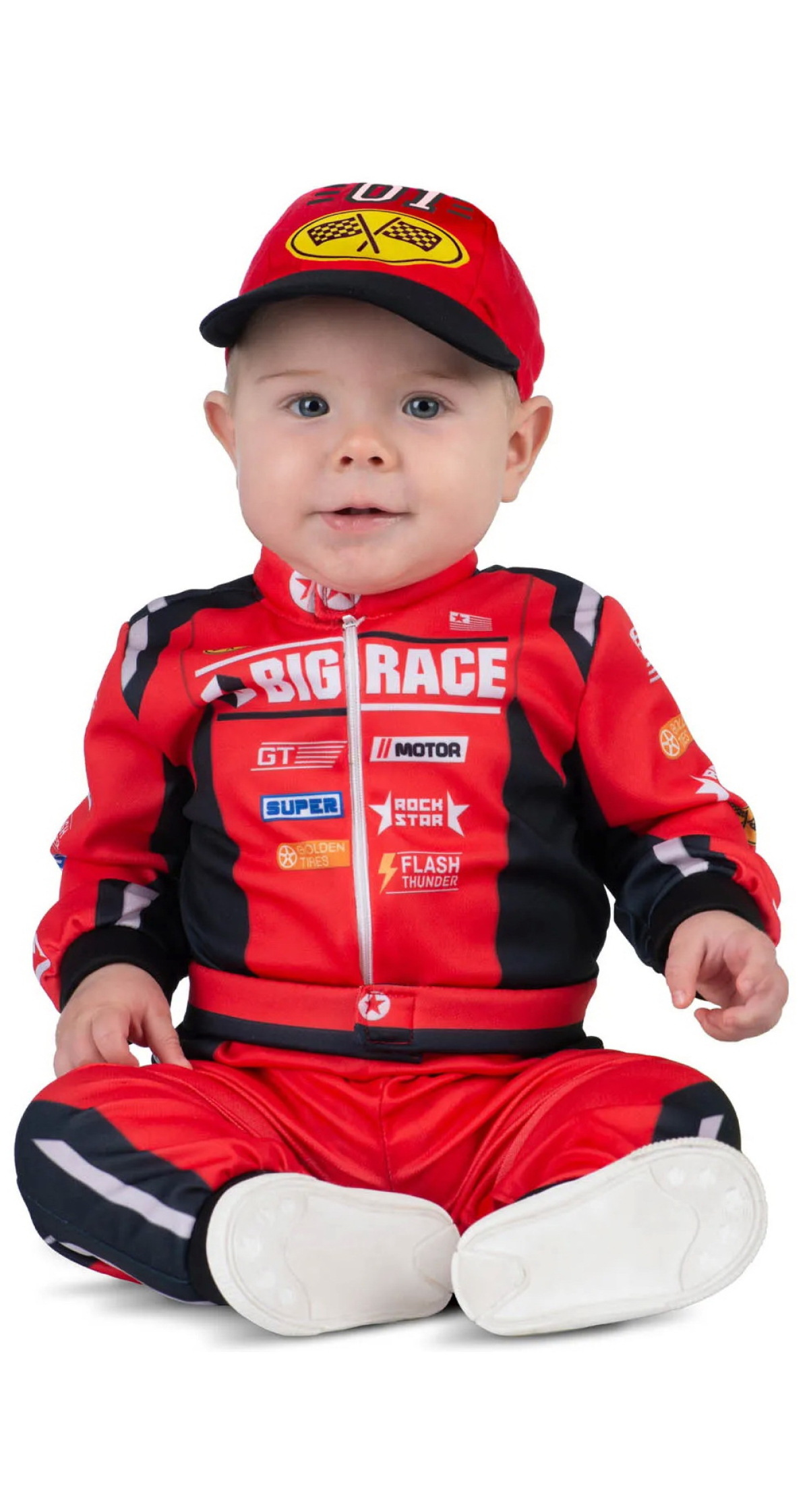Little Race Car Driver Costume - Age 7 to 12 Months