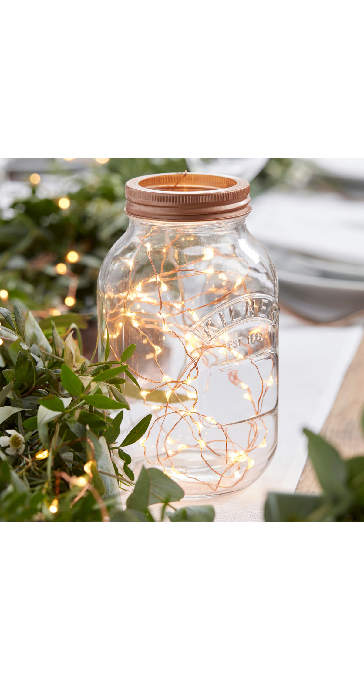 Rose Gold LED String Lights - 3m