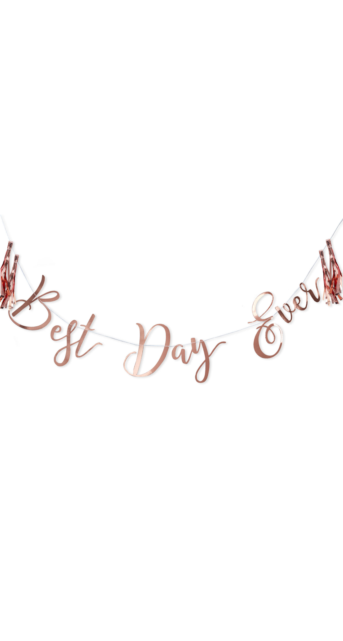 Best Day Ever Rose Gold Bunting - 1.5m
