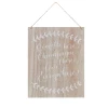 Confetti Here, Drinks There, Love Everywhere Wooden Sign - 20cm x 25.5cm