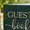 Botanical Wedding (32 Pages) Velvet Guestbook - 21cm x 21cm