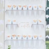 Wedding Confetti Cone Holder Stand & Cones - 42cm x 77cm