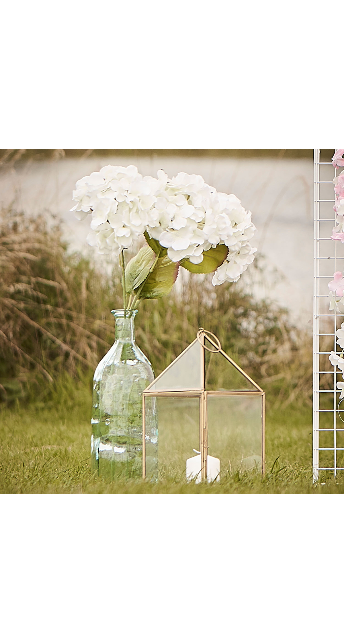 Artificial Hydrangea Flower Decoration - 3pk