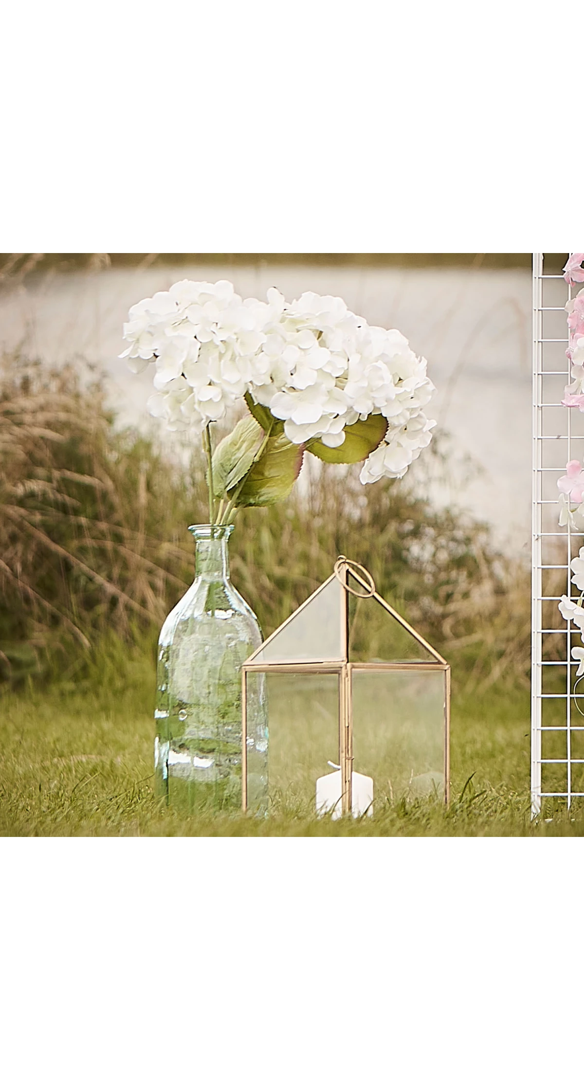 Artificial Hydrangea Flower Decoration - 3pk