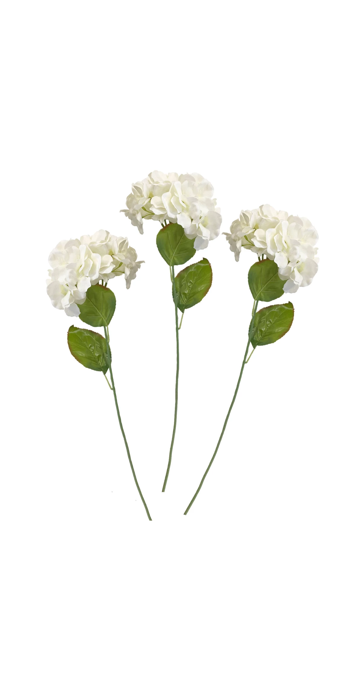 Artificial Hydrangea Flower Decoration - 3pk