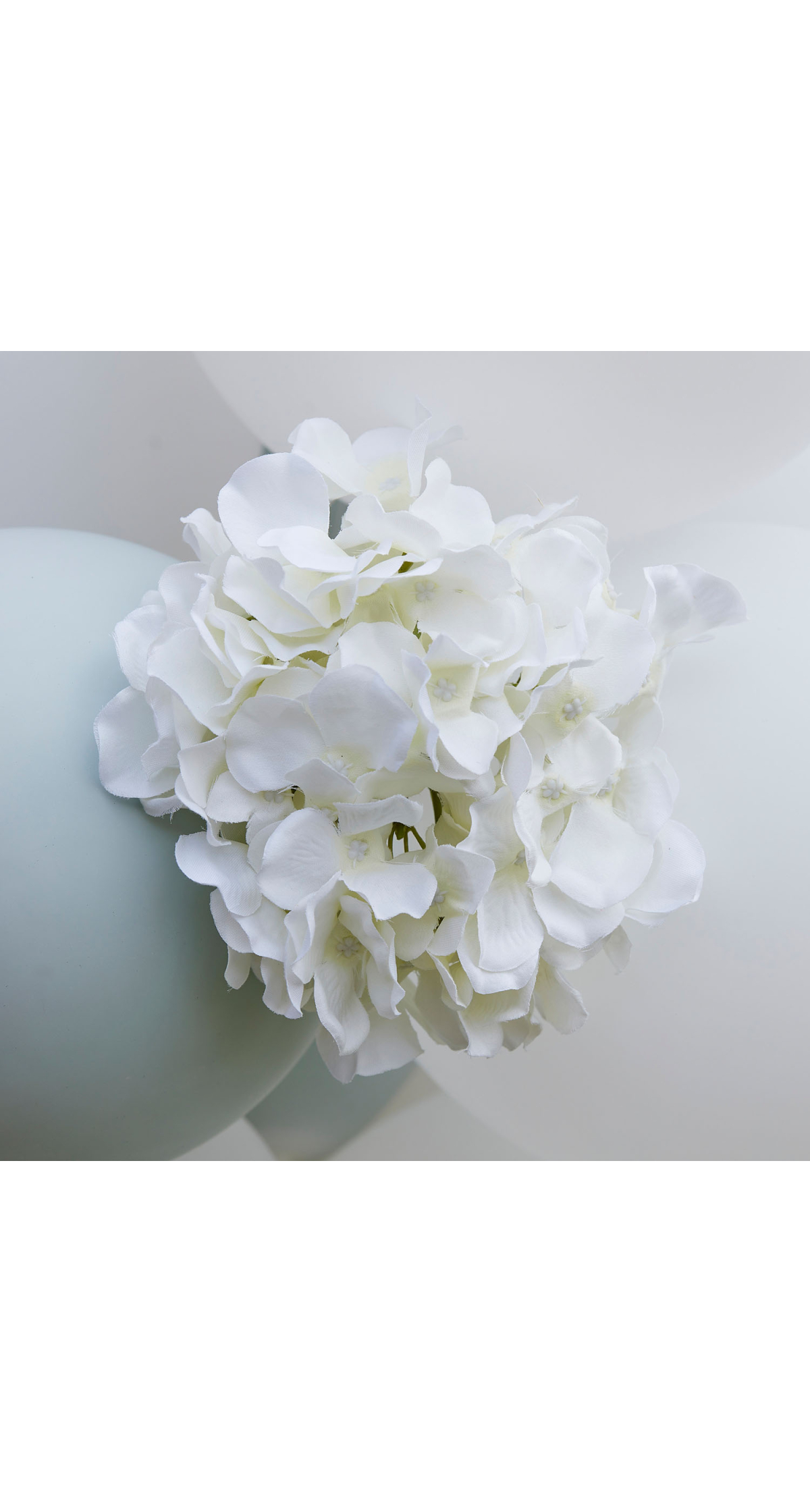 Artificial Hydrangea Flower Decoration - 3pk