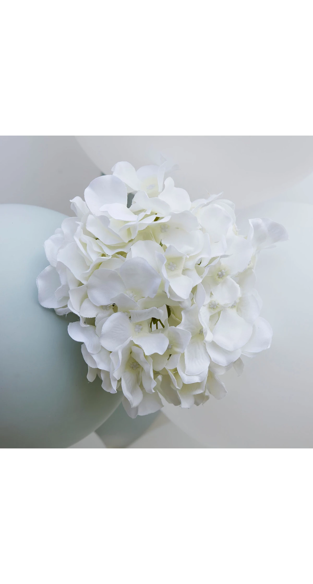 Artificial Hydrangea Flower Decoration - 3pk