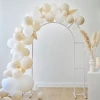 White Metal Frame Arch - 2mt x 1.5mt