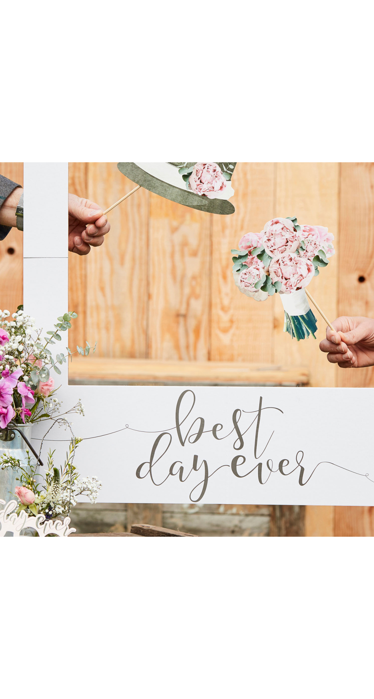 Best Day Ever Photo Booth Prop