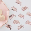 Rose Gold Happy Birthday Confetti - 14g