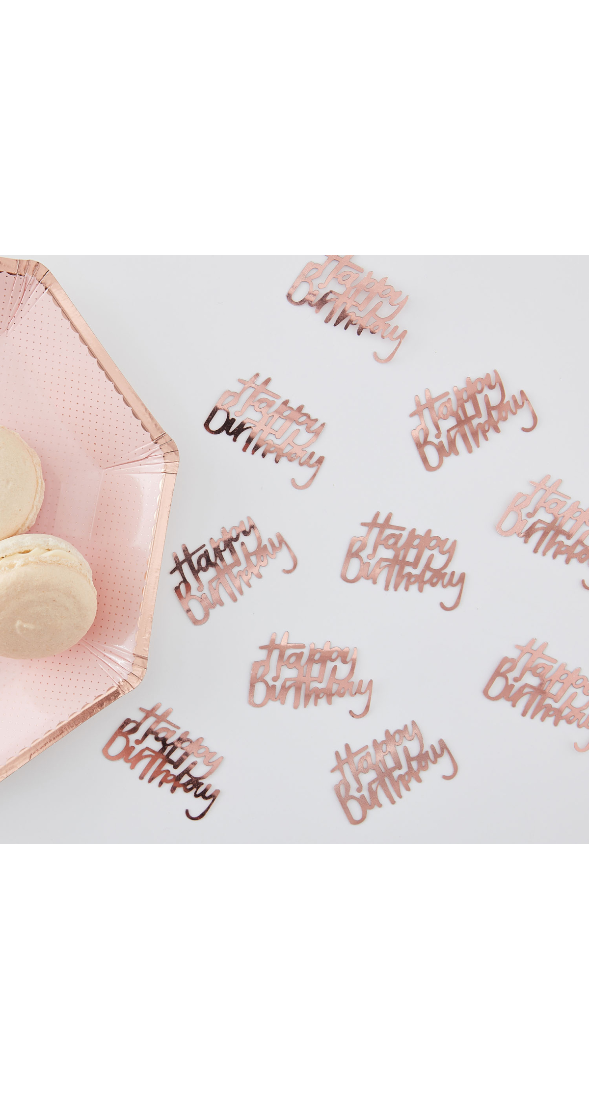 Rose Gold Happy Birthday Confetti - 14g