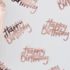 Rose Gold Happy Birthday Confetti - 14g