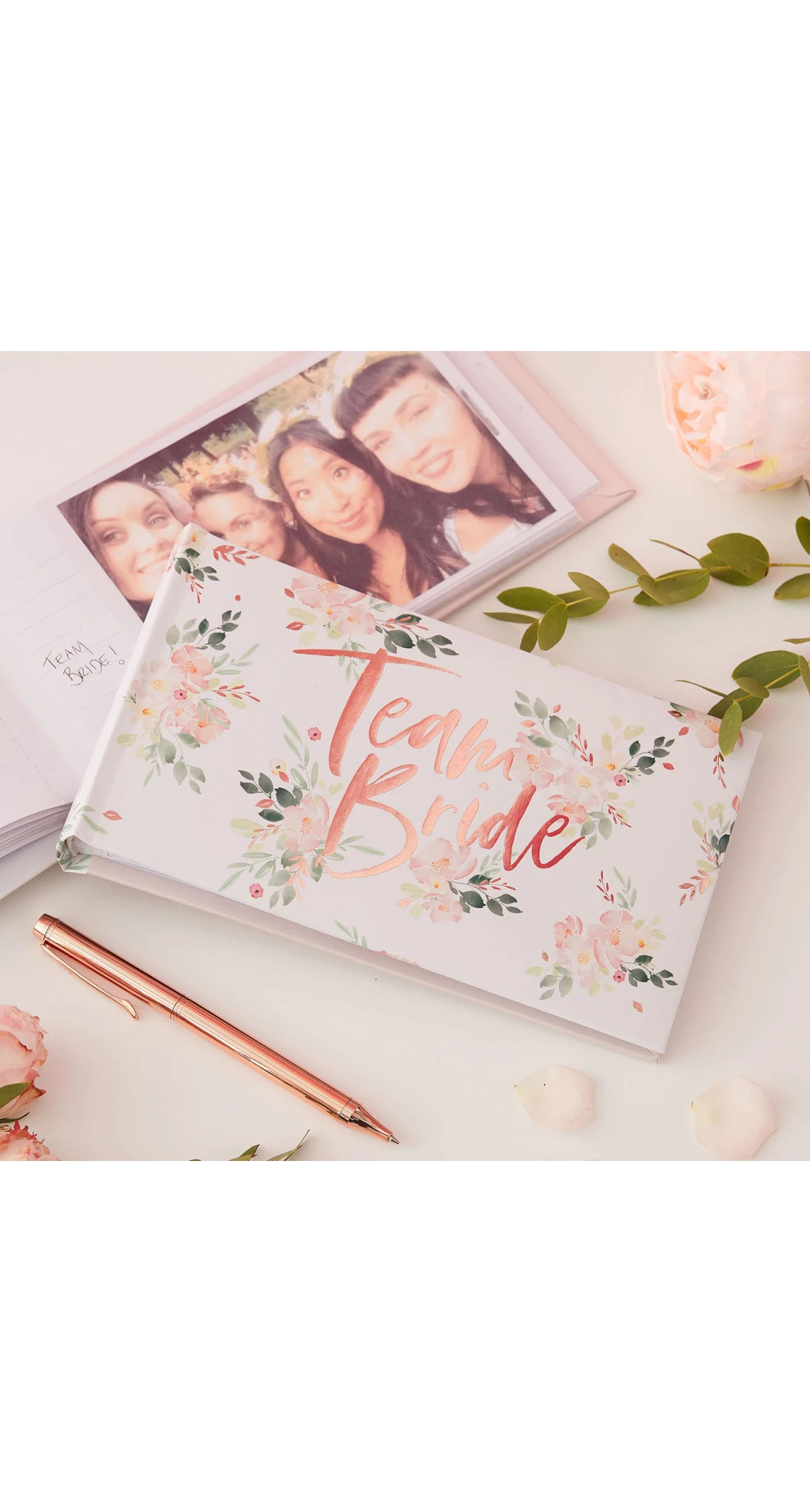 Hen Party Floral Photo Album Book - 22cm x 12cm