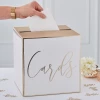 Gold Wedding Card Holder Box - 25cm x 25cm